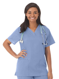 Women's 2-Pocket Top - 14700 - Ceil Blue