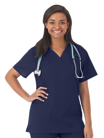 Women's 2-Pocket Scrub Top - 14700 - New Navy