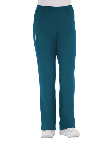 Women's 2-Pocket Cargo Pant - 14720 - Caribbean Blue