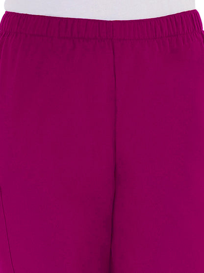 Women's 2-Pocket Cargo Pant - 14720 - Plumberry Wine