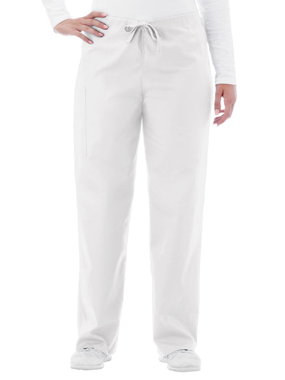 Unisex Full Drawstring Pant - 14920 - White