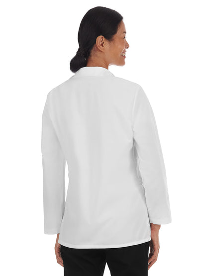 Women's Three-Pocket 28" Consultation Lab Coat - 15104 - White
