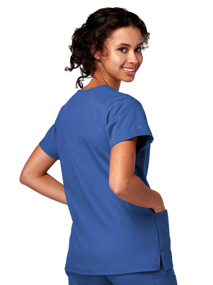 Women's 2-Pocket Notch Top - 15201 - Royal