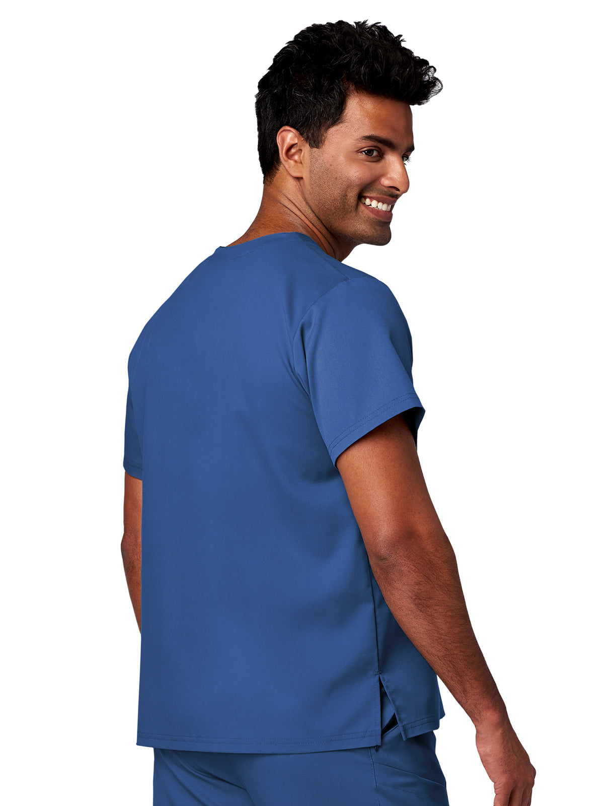 Men's 2-Pocket V-Neck Top - 15202 - Royal