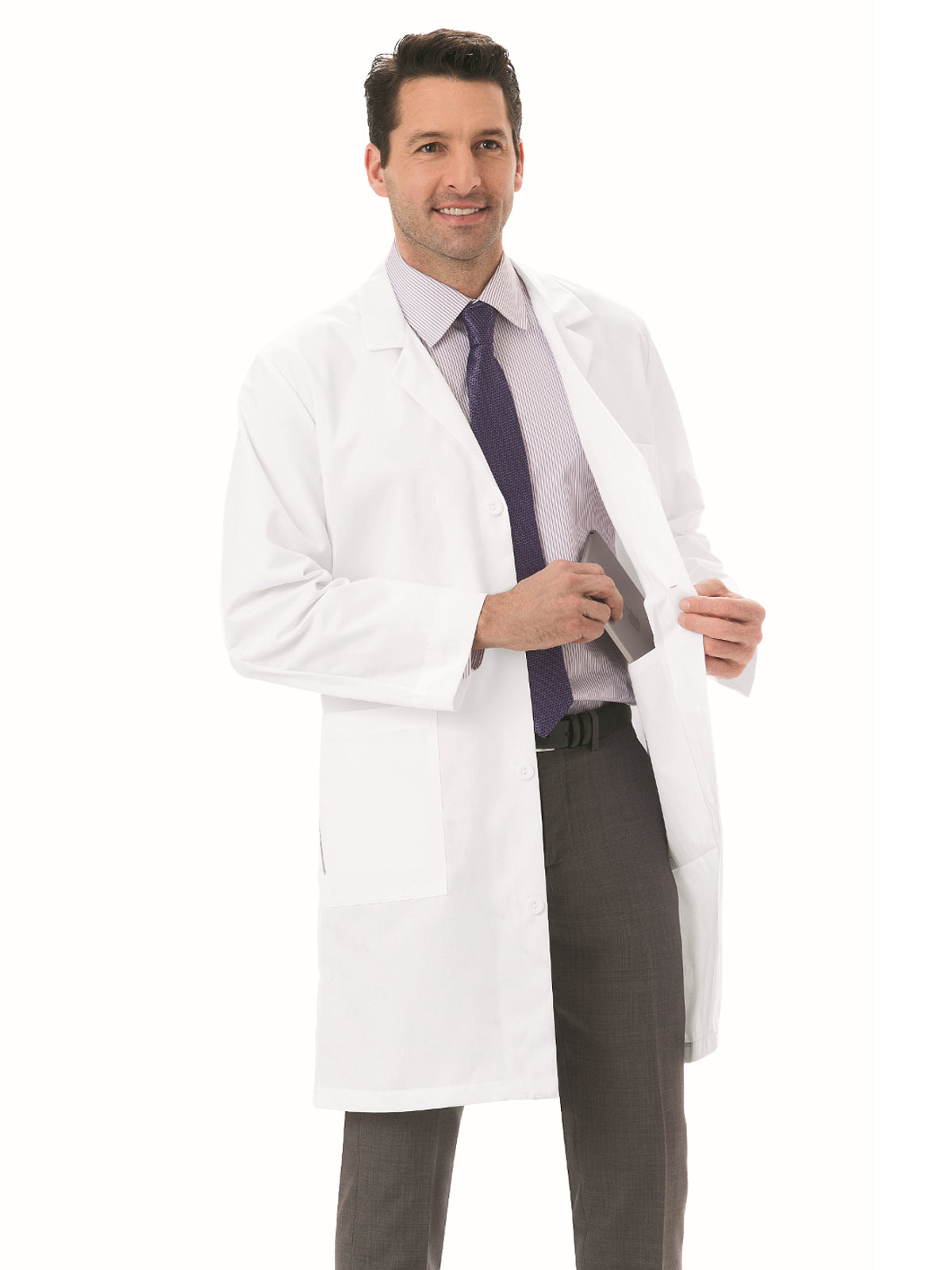 sussous medical coat サイズ5 Unisex Specialized Cuffed Lab Coat with Exterior Pocket