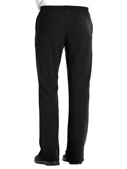 Women's 2-Pocket Elastic Waist Scrub Pant - 2249 - Black