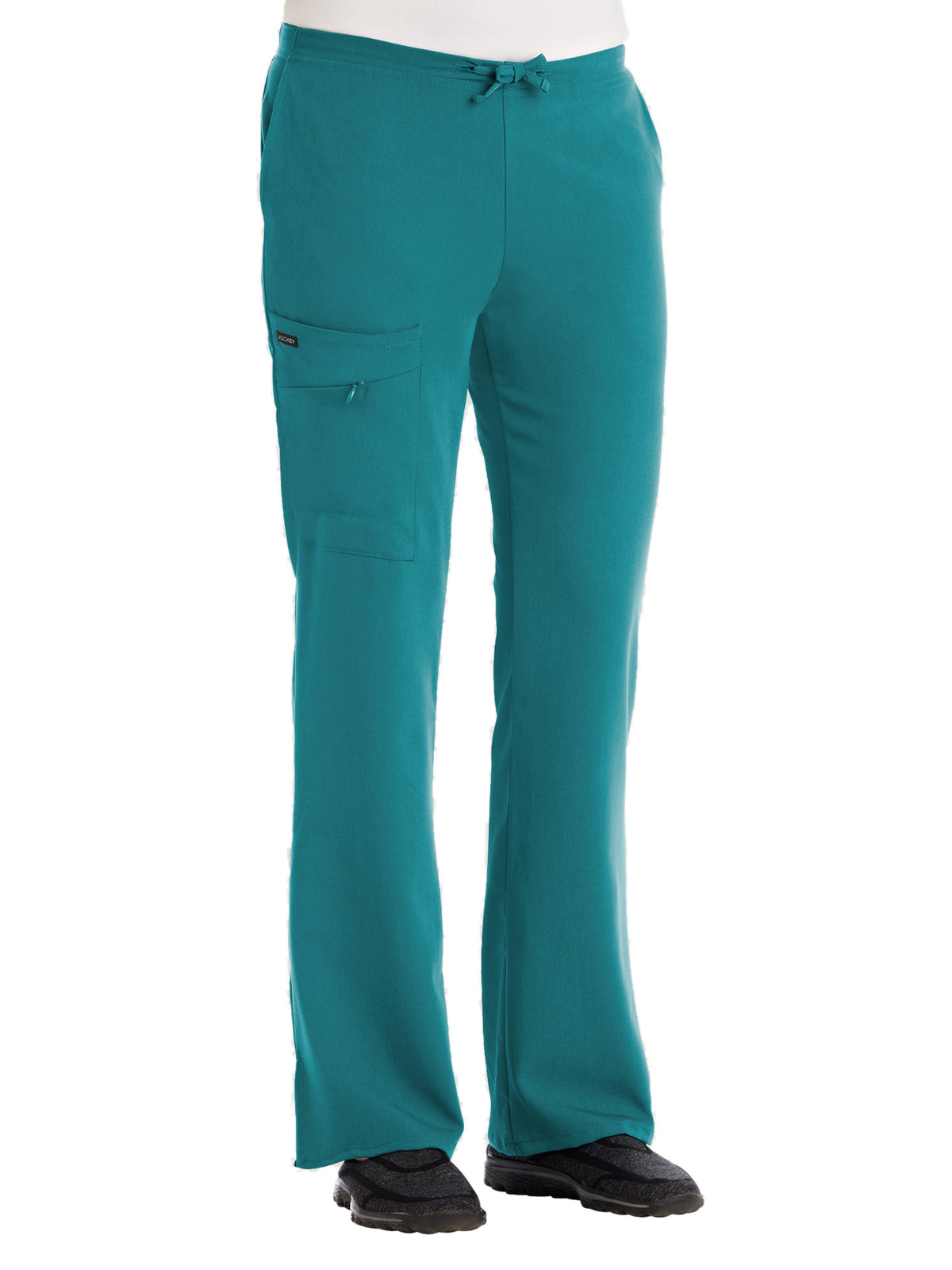 Women's 2-Pocket Elastic Waist Scrub Pant - 2249 - Teal