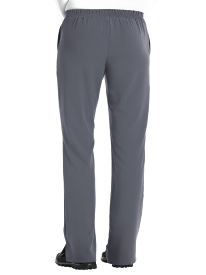 Women's 2-Pocket Elastic Waist Scrub Pant - 2249 - Pewter