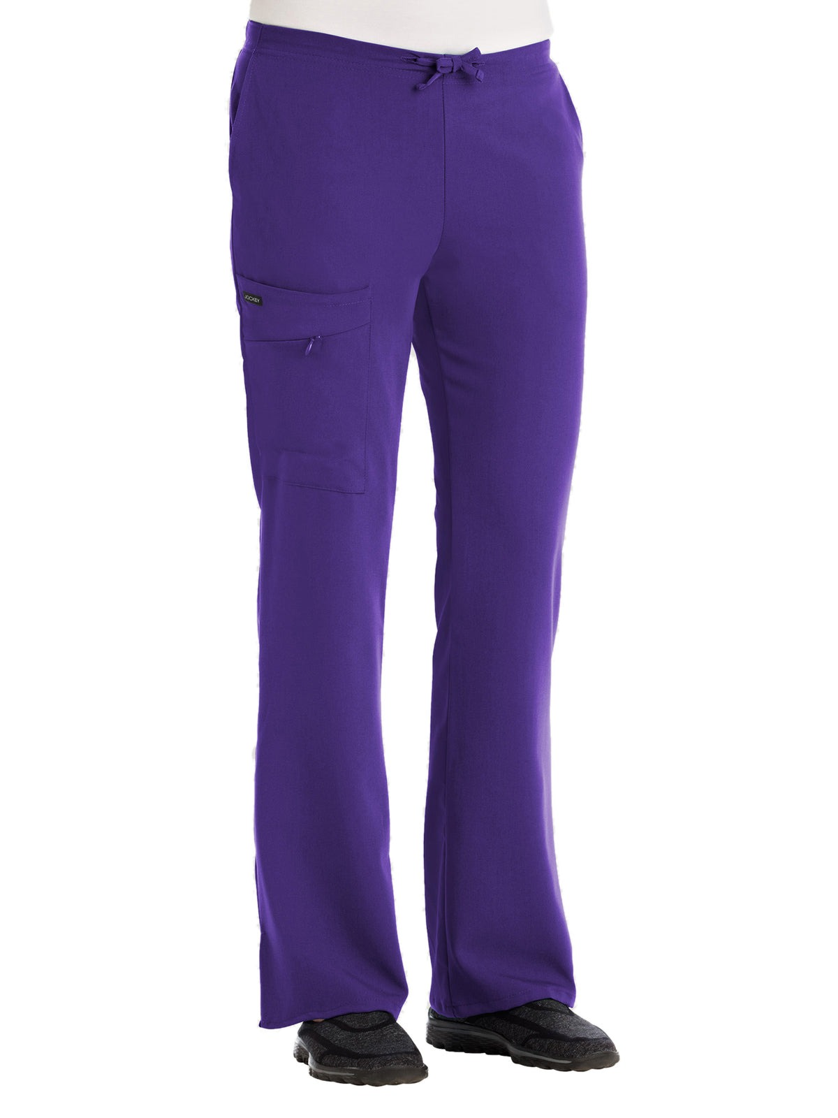 Women's 2-Pocket Elastic Waist Scrub Pant - 2249 - Purple