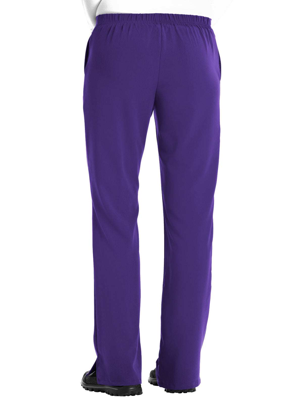 Women's 2-Pocket Elastic Waist Scrub Pant - 2249 - Purple