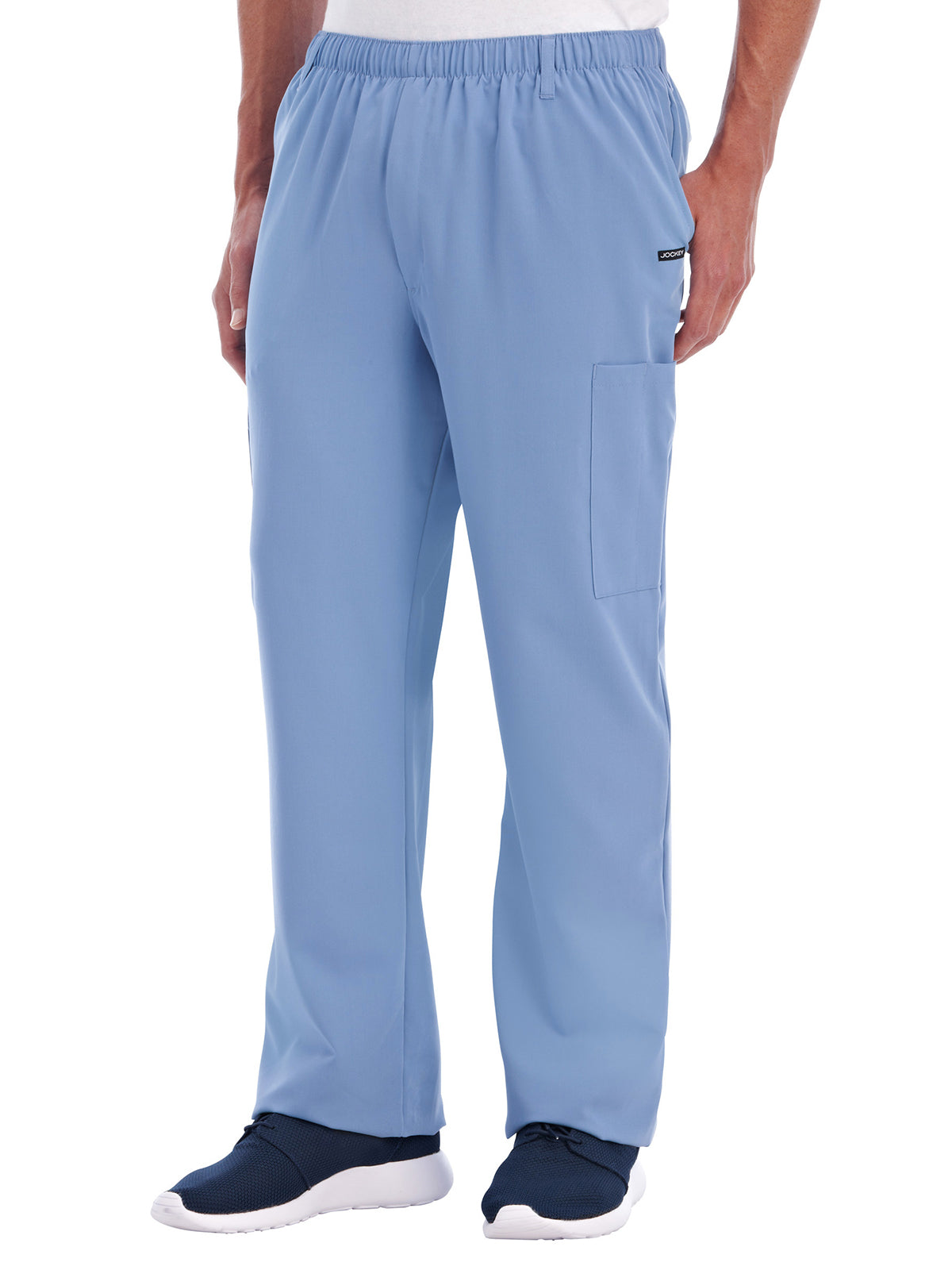 Men's 7-Pocket Full Elastic Pant - 2305 - Ceil Blue