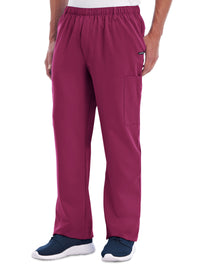Men's 7-Pocket Full Elastic Pant - 2305 - Plumberry/Wine