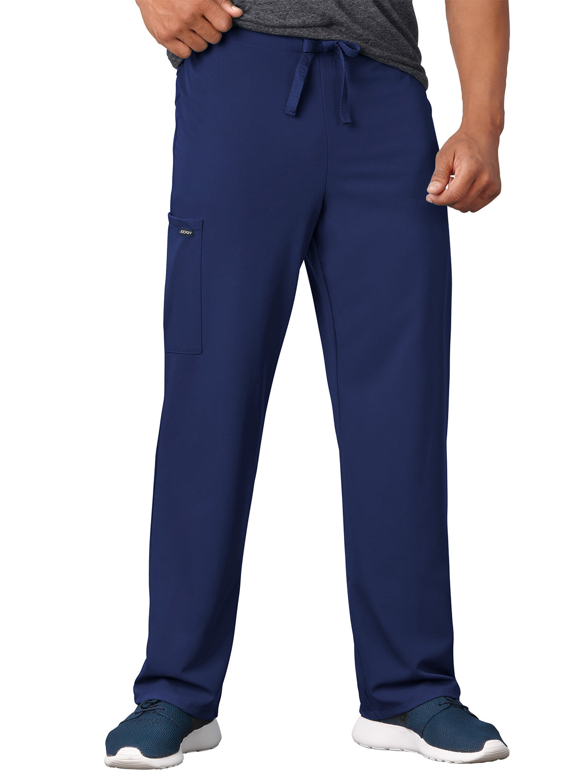 Unisex 2-Pocket Drawstring Scrub Pant - 2338 - New Navy