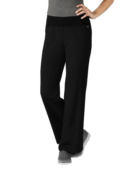 Women's 1-Pocket Yoga Pant - 2358 - Black