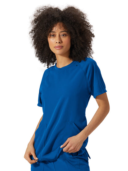 Women's 3-Pocket Comfort Crew Top - 2479 - Royal Blue