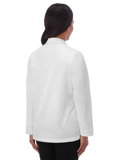 Women's Seven-Pocket Pad® 28" Consultation Lab Coat - 738 - White