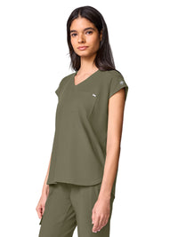 Women's One-Pocket Built In Bra Dolman Top - 00029 - Olive