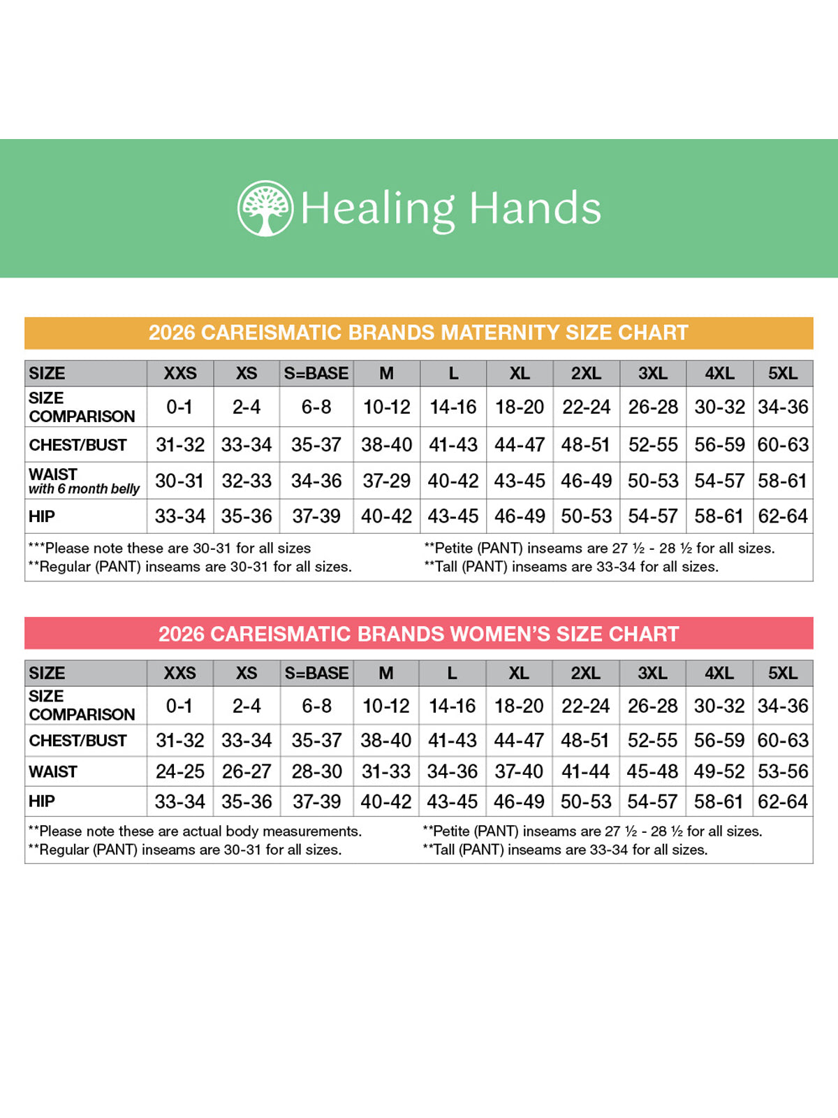 SIZECHART