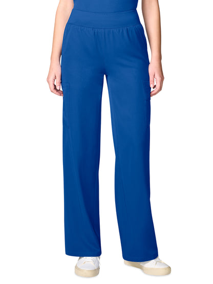 Women's 6-Pocket Wide Leg Pant - 00045 - Royal