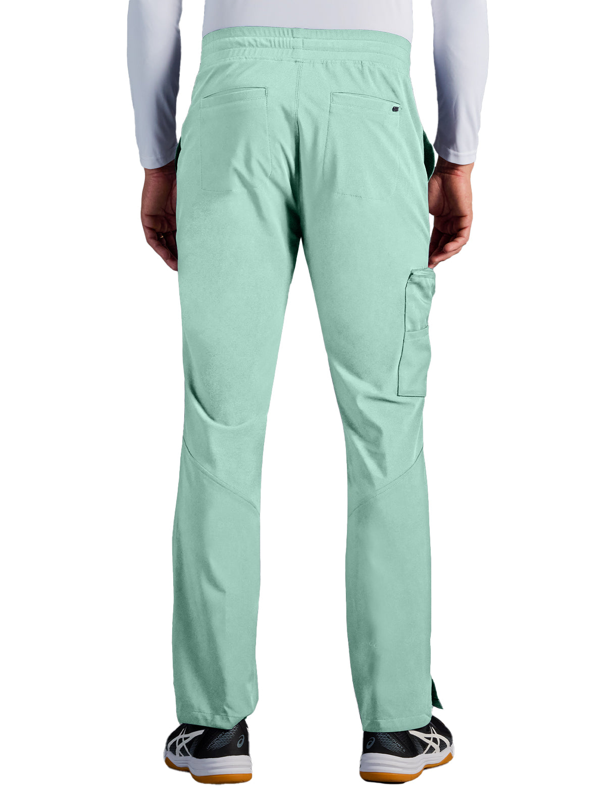 Men's Virgil Mid Rise Zip Pull-on Scrub Pant - 006A - Desert Sage