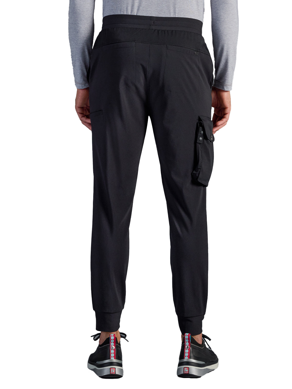 Men's Vernon Mid Rise Jogger Scrub Pant - 007A - DBlack