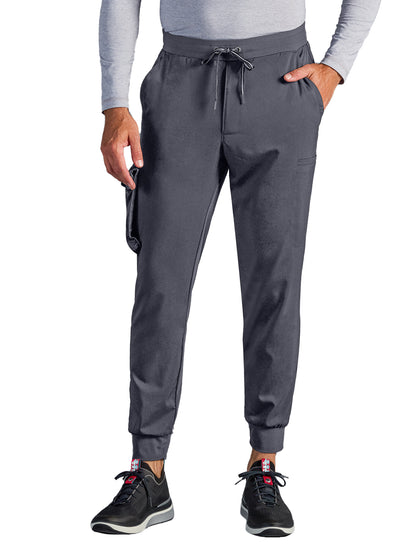 Men's Vernon Mid Rise Jogger Scrub Pant - 007A - DPewter