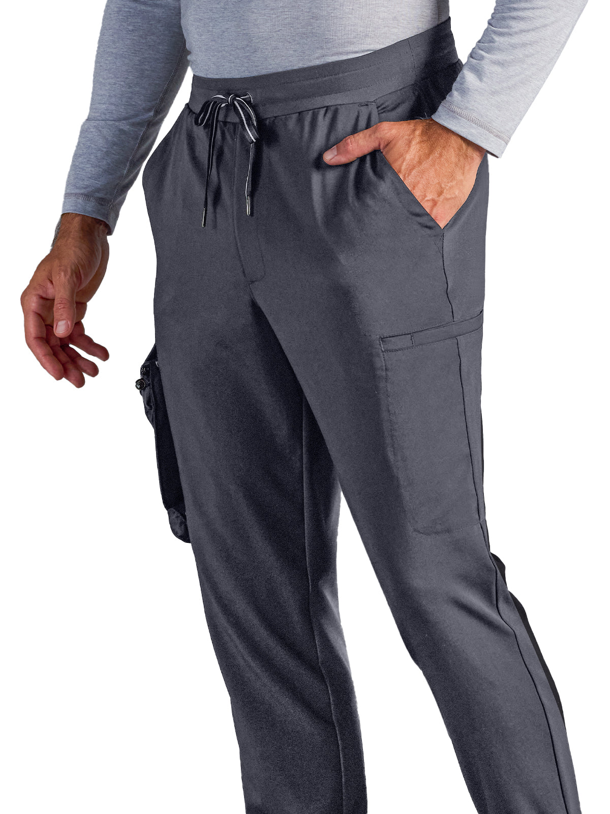 Men's Vernon Mid Rise Jogger Scrub Pant - 007A - DPewter