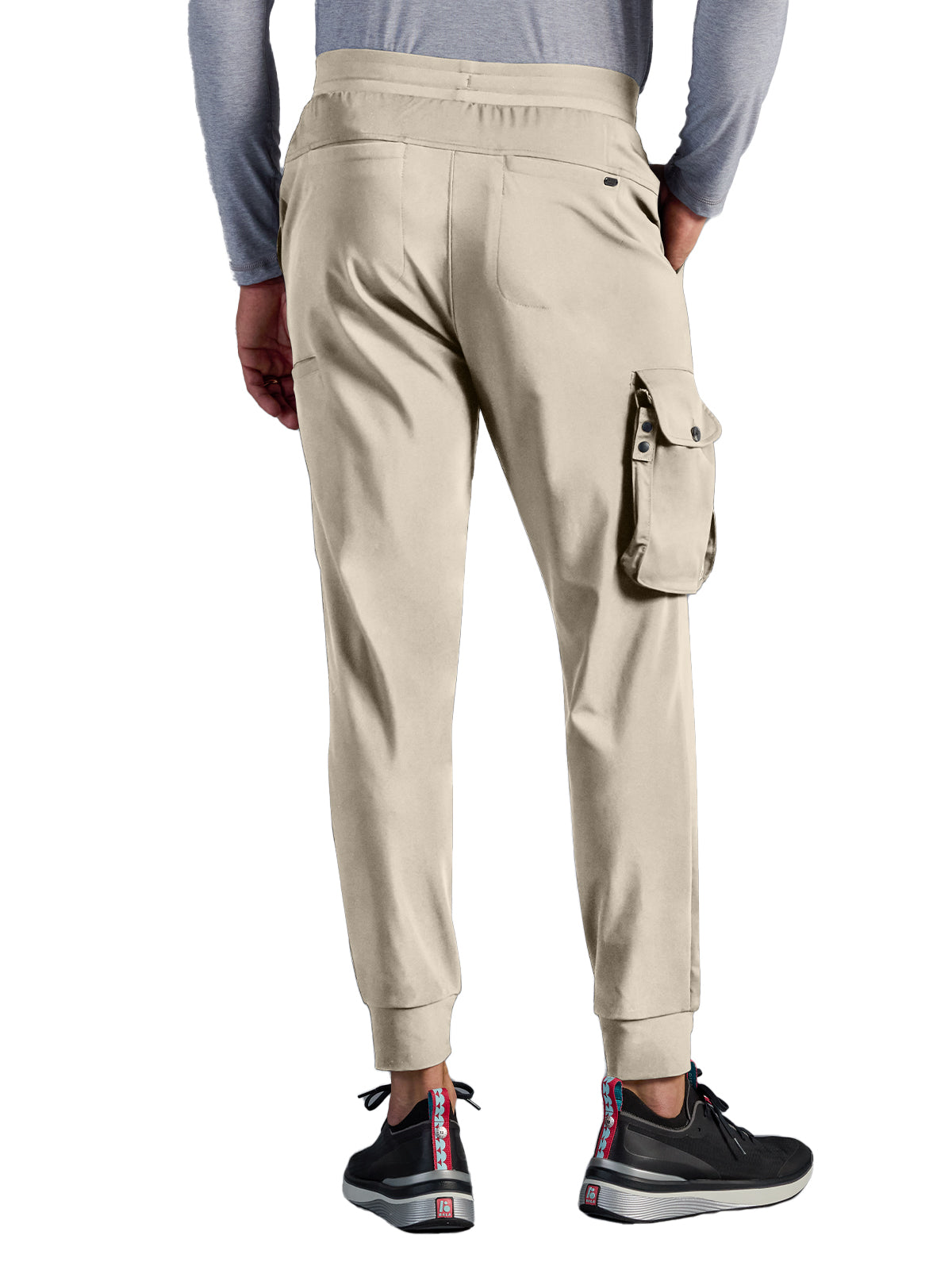 Men's Vernon Mid Rise Jogger Scrub Pant - 007A - Warm Sand