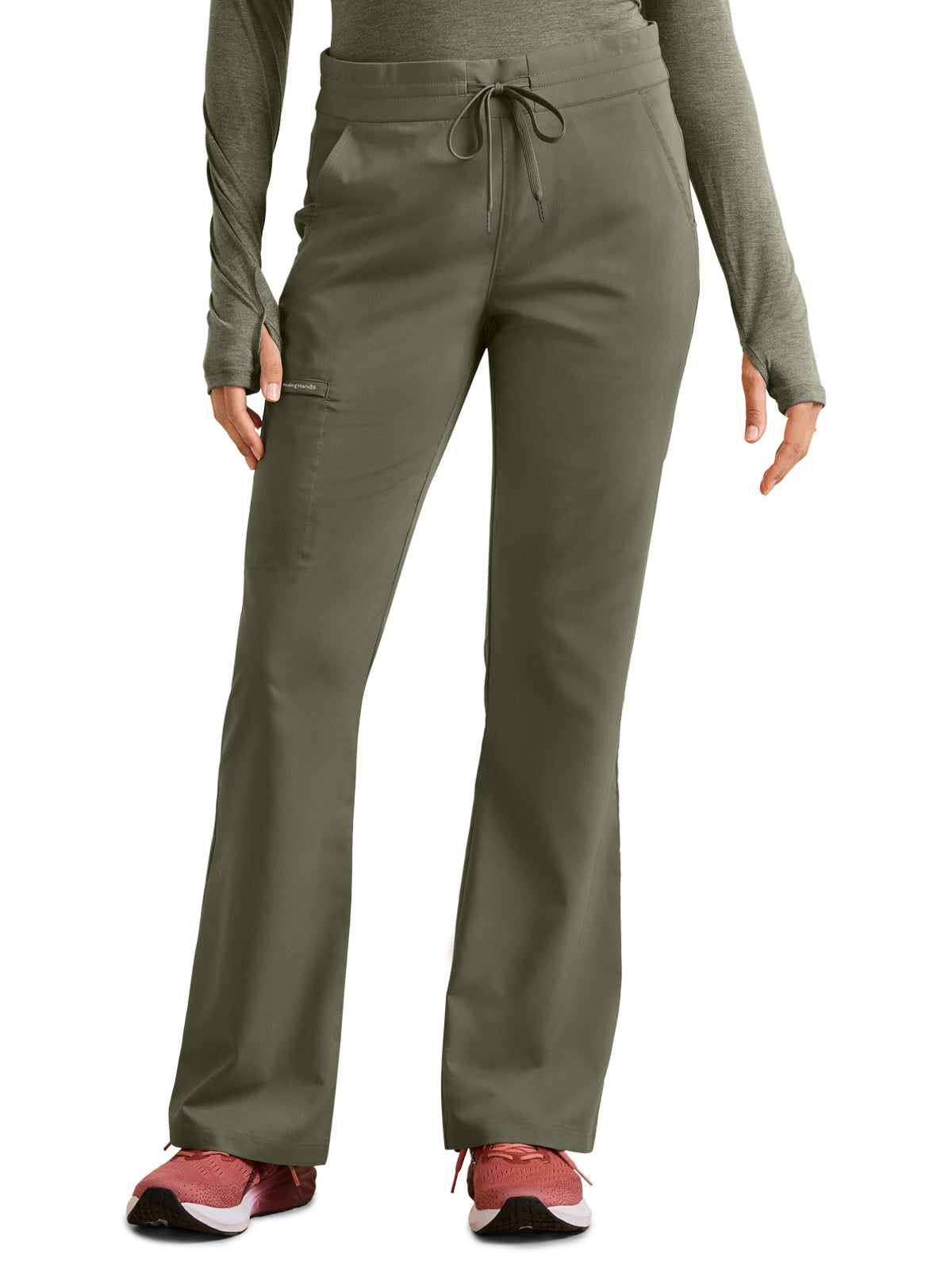 Women's 6-Pocket Tessa Boot Cut Pant - 008 - Olive