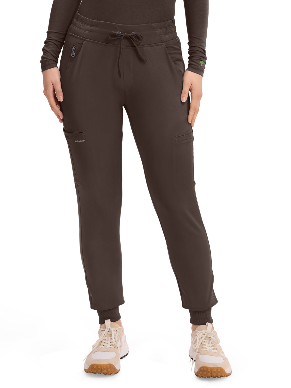Women's 6-Pocket Rhea Jogger Pant - 050 - Dark Chocolate