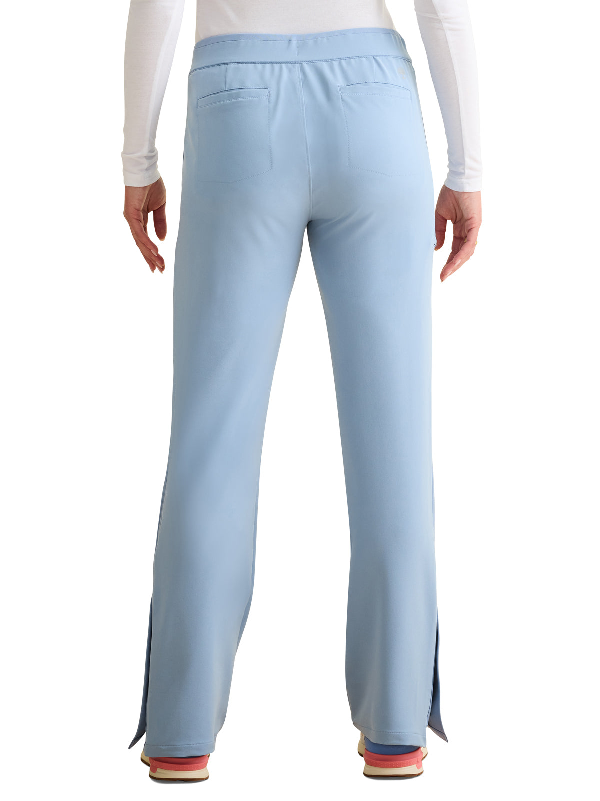 Women's 6-Pocket Modern Fit Scrub Pant - 100 - Icy Blue