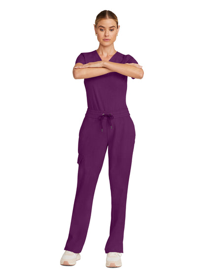 Women's 4-Pocket Straight Leg Pant - 153 - Wine