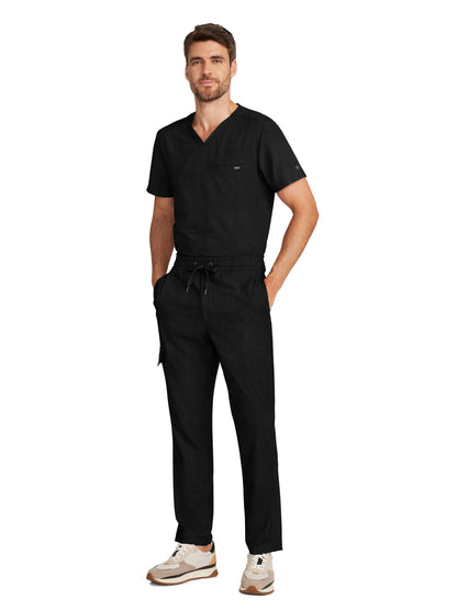 Men's 4-Pocket Drawstring Pant - 154 - Black