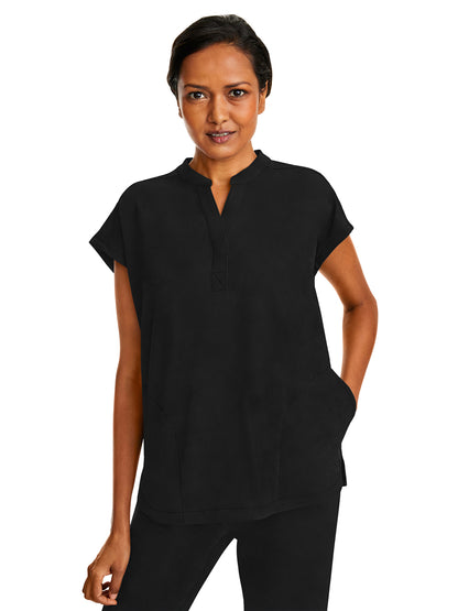 Women's 2-Pocket Journey Relaxed Fit Top - 2152 - Black