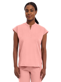 Women's 2-Pocket Journey Relaxed Fit Top - 2152 - Blushing Peach