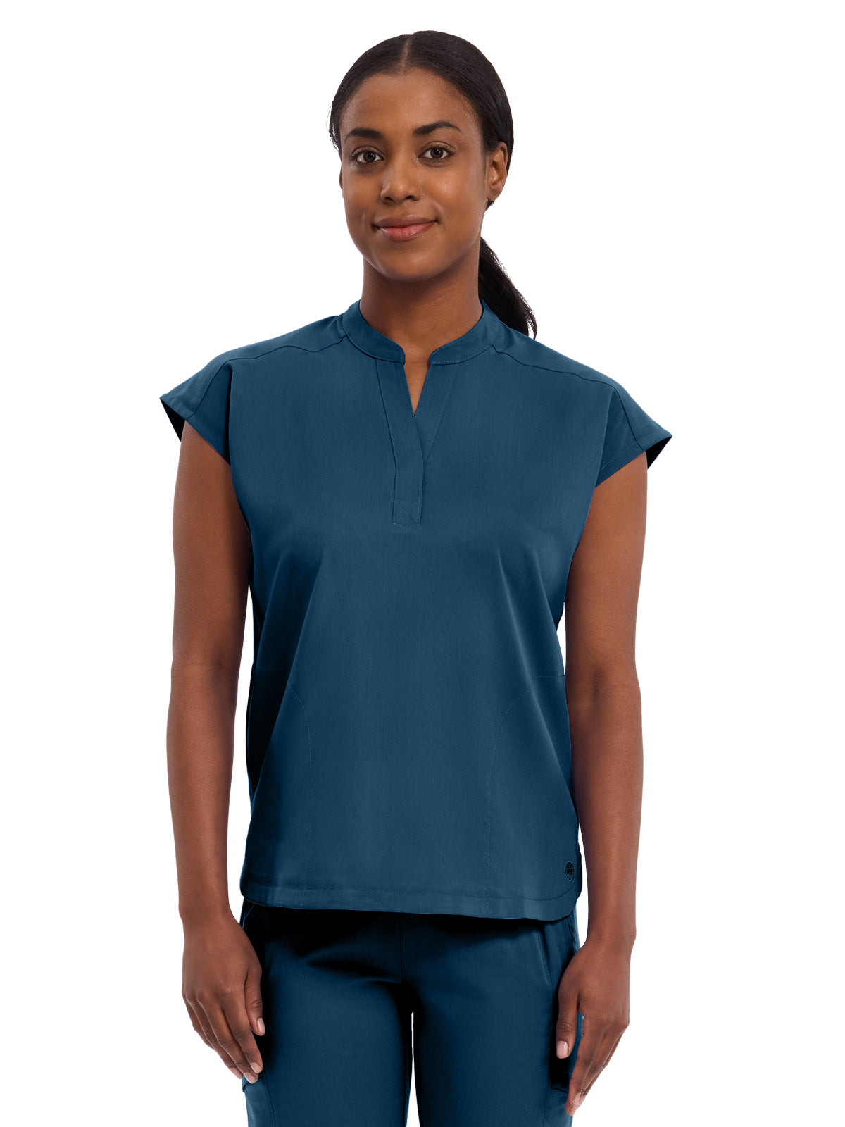 Women's 2-Pocket Journey Relaxed Fit Top - 2152 - Caribbean