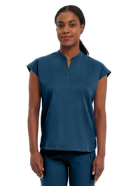 Women's 2-Pocket Journey Relaxed Fit Top - 2152 - Caribbean