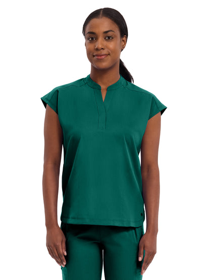 Women's 2-Pocket Journey Relaxed Fit Top - 2152 - Hunter