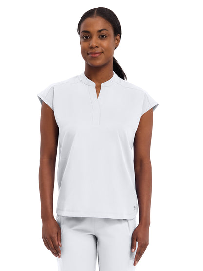 Women's 2-Pocket Journey Relaxed Fit Top - 2152 - White