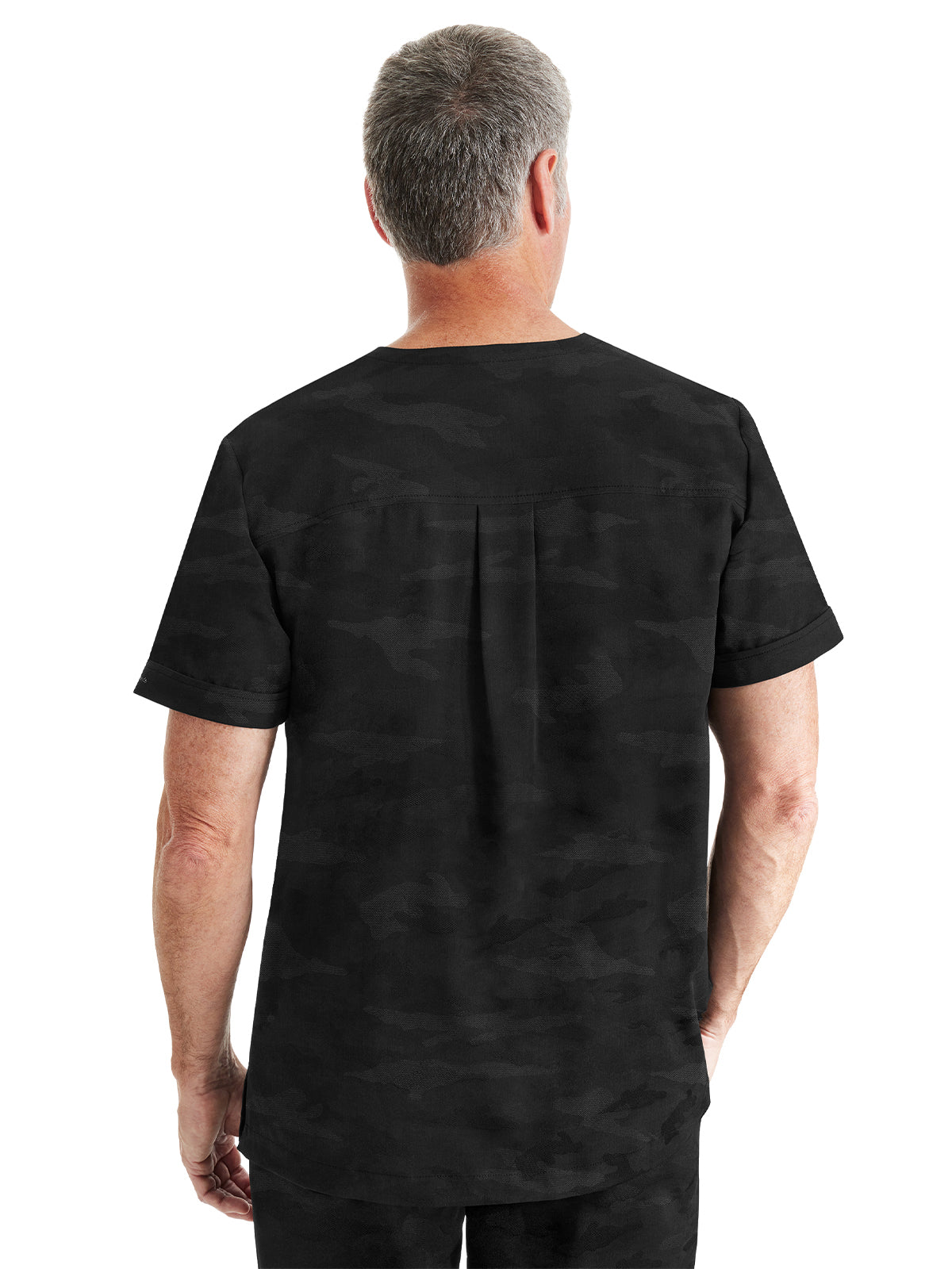 Men's Box Pleat Top - 2360 - Black