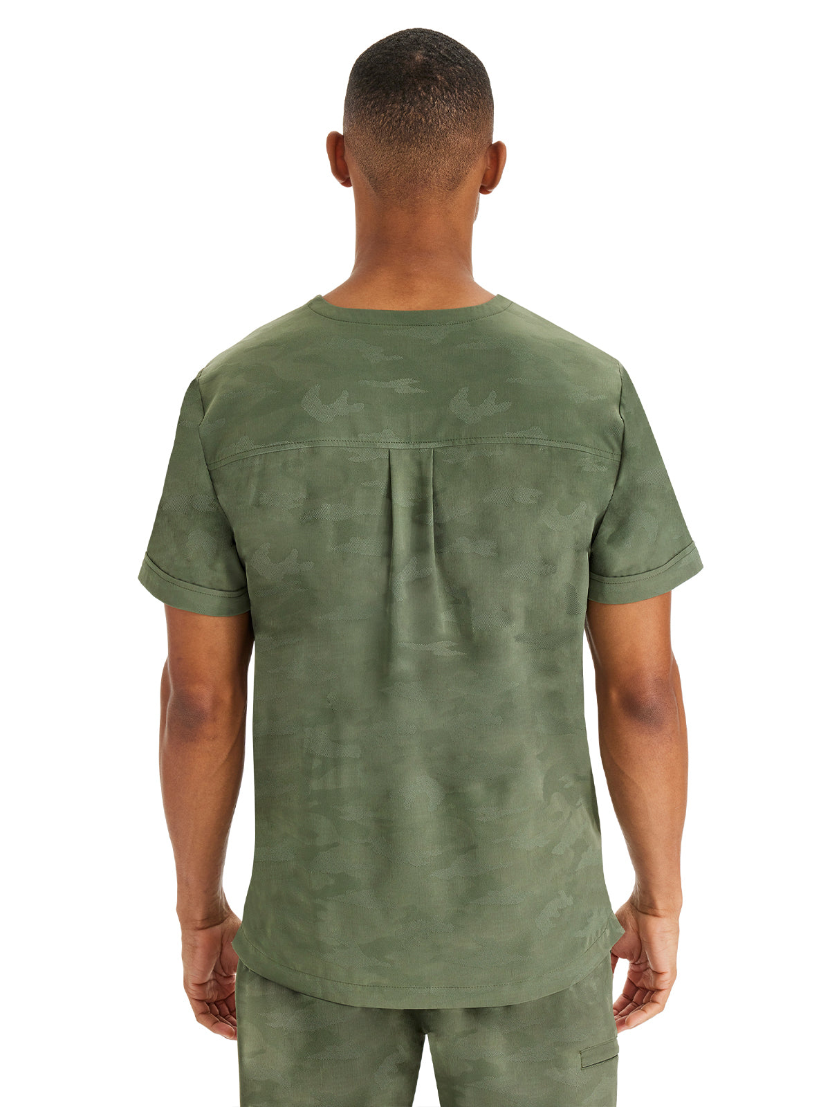 Men's Box Pleat Top - 2360 - Olive