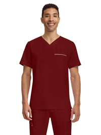 Men's 1-Pocket Spencer Moisture Wicking Top - 2381 - Garnet Red