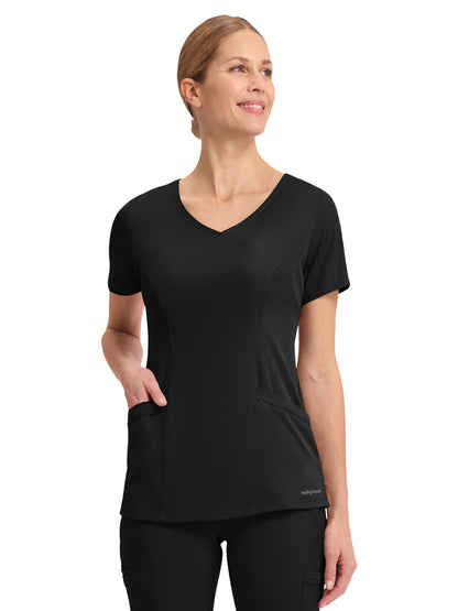 Women's 4-Pocket Madison Moisture Wicking Top - 2525 - Black