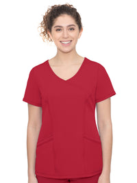 Women's 4-Pocket Madison Moisture Wicking Top - 2525 - Red