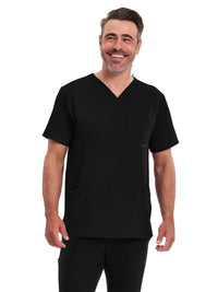 Men's 4-Pocket Mathew Moisture Wicking Top - 2590 - Black