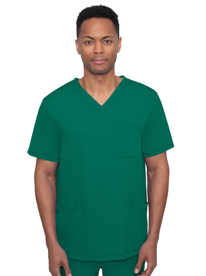 Men's 4-Pocket Mathew Moisture Wicking Top - 2590 - Hunter
