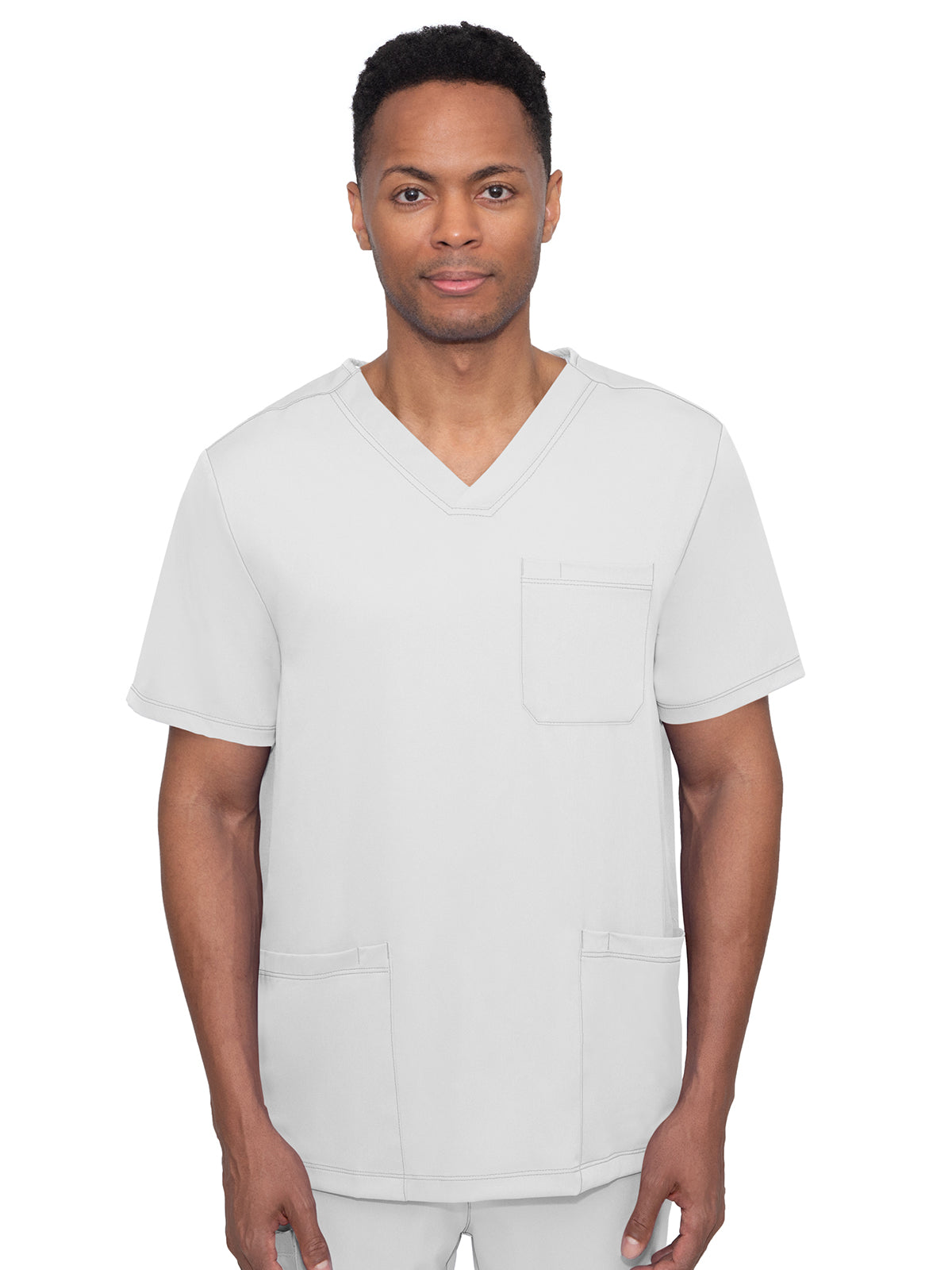 Men's 4-Pocket Mathew Moisture Wicking Top - 2590 - White