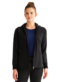 Women's 2-Pocket Devon Camo Jacket - 301 - Black