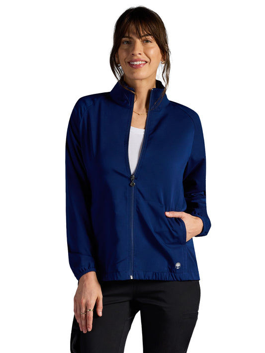 Women's Vida Packable Scrub Jacket - 302A - DNavy