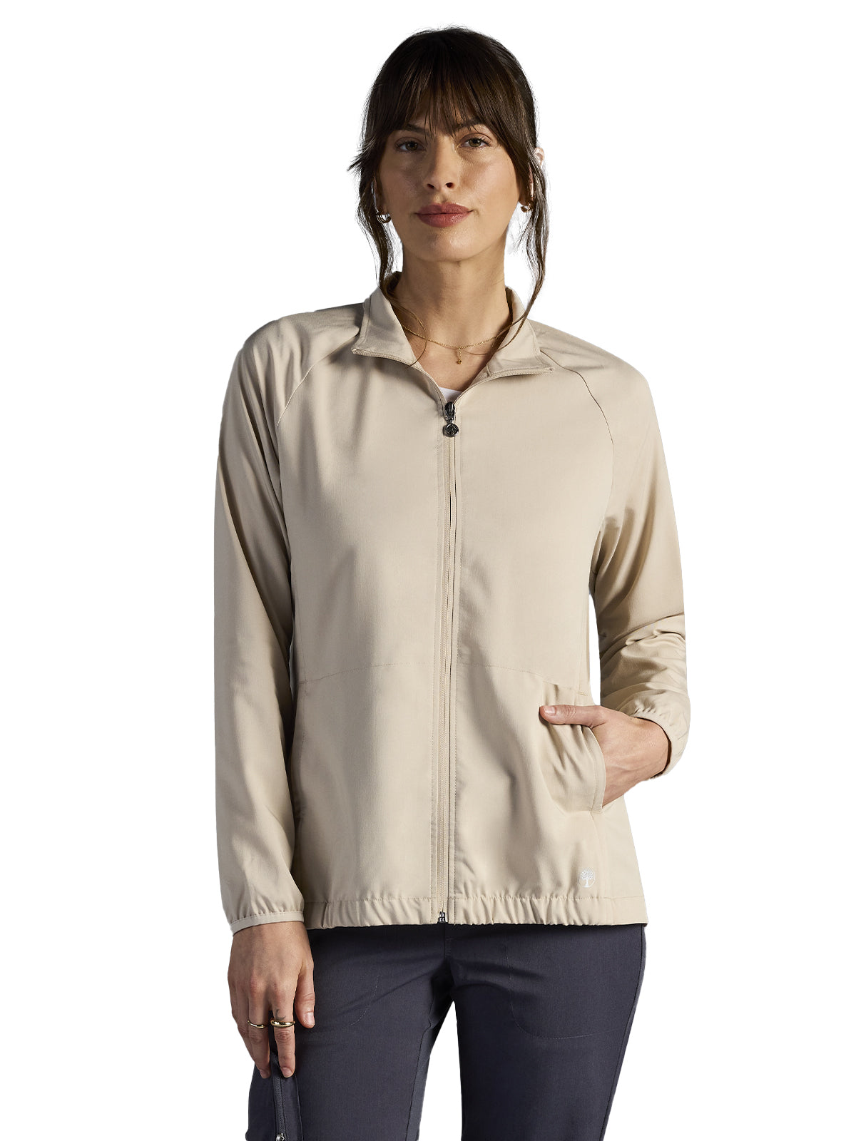 Women's Vida Packable Scrub Jacket - 302A - Warm Sand